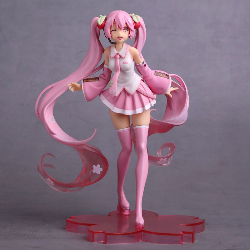初音未来手办樱花兔耳公主殿下动漫二次元美少女周边模型摆件玩偶|undefined