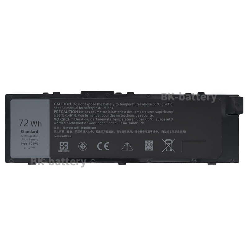 Applicable to Dell Precision 7510 M7710 T05W1 7710 7750 laptop battery