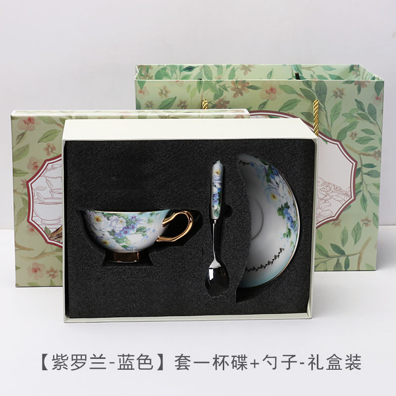 Conjunto de tazas de café de porcelana de hueso europeo simple estilo británico de té de la tarde set de cerámica estilo nórdico