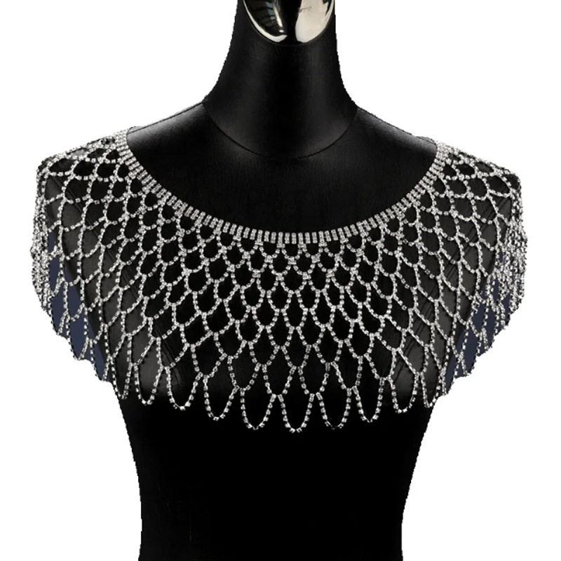 2023 transfronteriza Venta caliente garra cadena de malla tapa Europea estilo de la boda con el pelo decoración maquillaje artista fuente nueva venta al por mayor