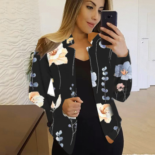 Autumn/Winter European and American Turtleneck Cardigan Coat