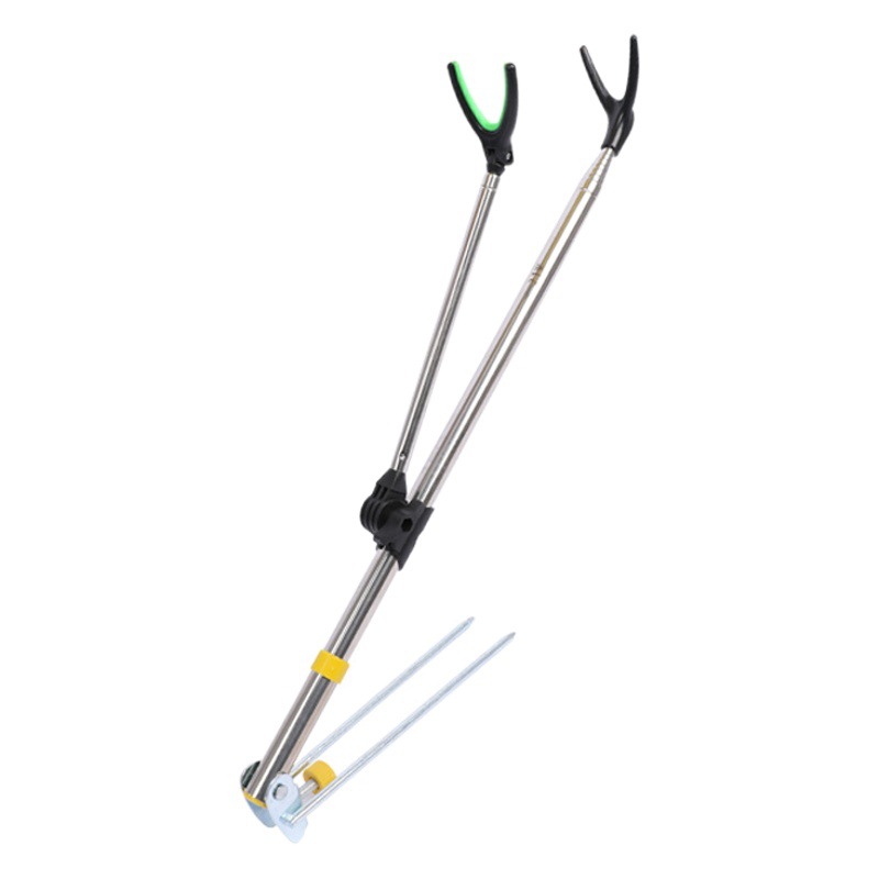Fine-Tuned Stainless Steel Turret Bracket Portable Retractable Turret Bracket Rod Fishing Gear Table Fishing Rod Bracket