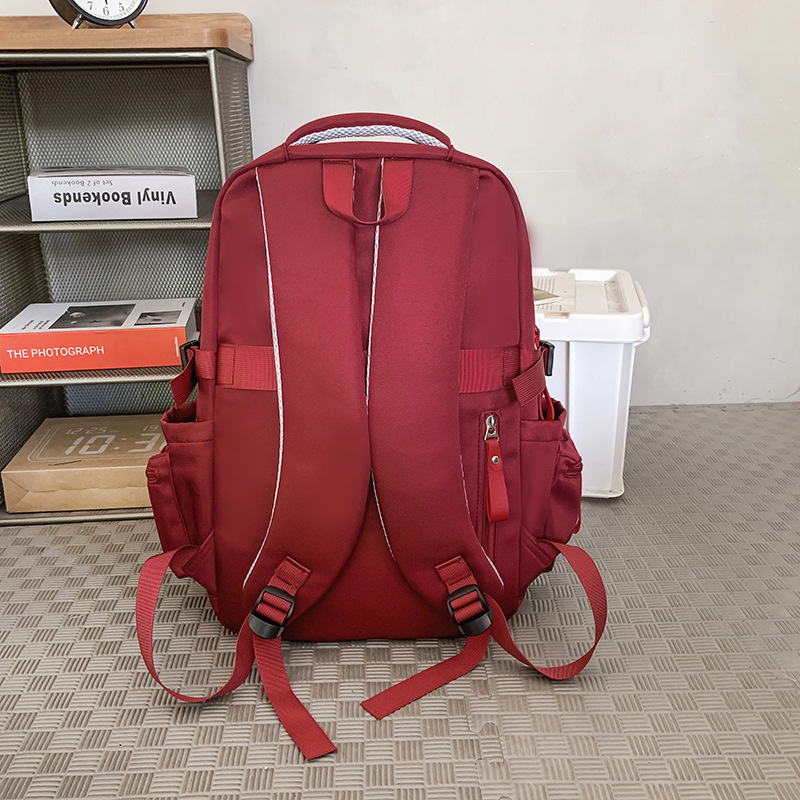 2024 nueva mochila simple y versátil de gran capacidad