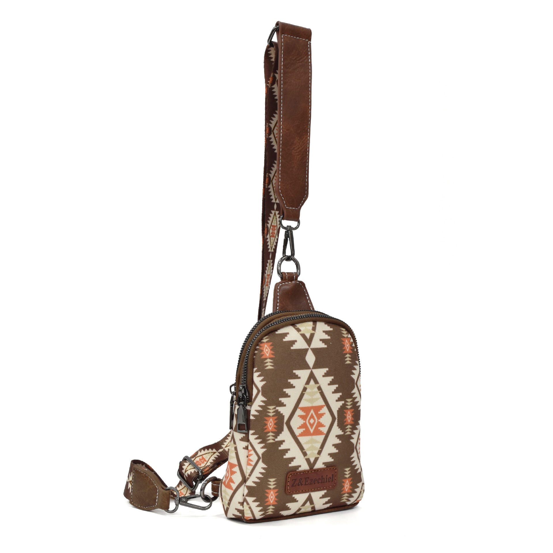 En stock transfronterizo Venta caliente bohemio estilo étnico europeo y americano retro cremallera bolsa de mensajero bolsa de pecho bolsa de cintura correa de hombro