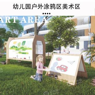 Early Education Kindergarten Children's Outdoor Transparent Painting Board Glass Graffiti Board Art Teaching Drawing Board Adver