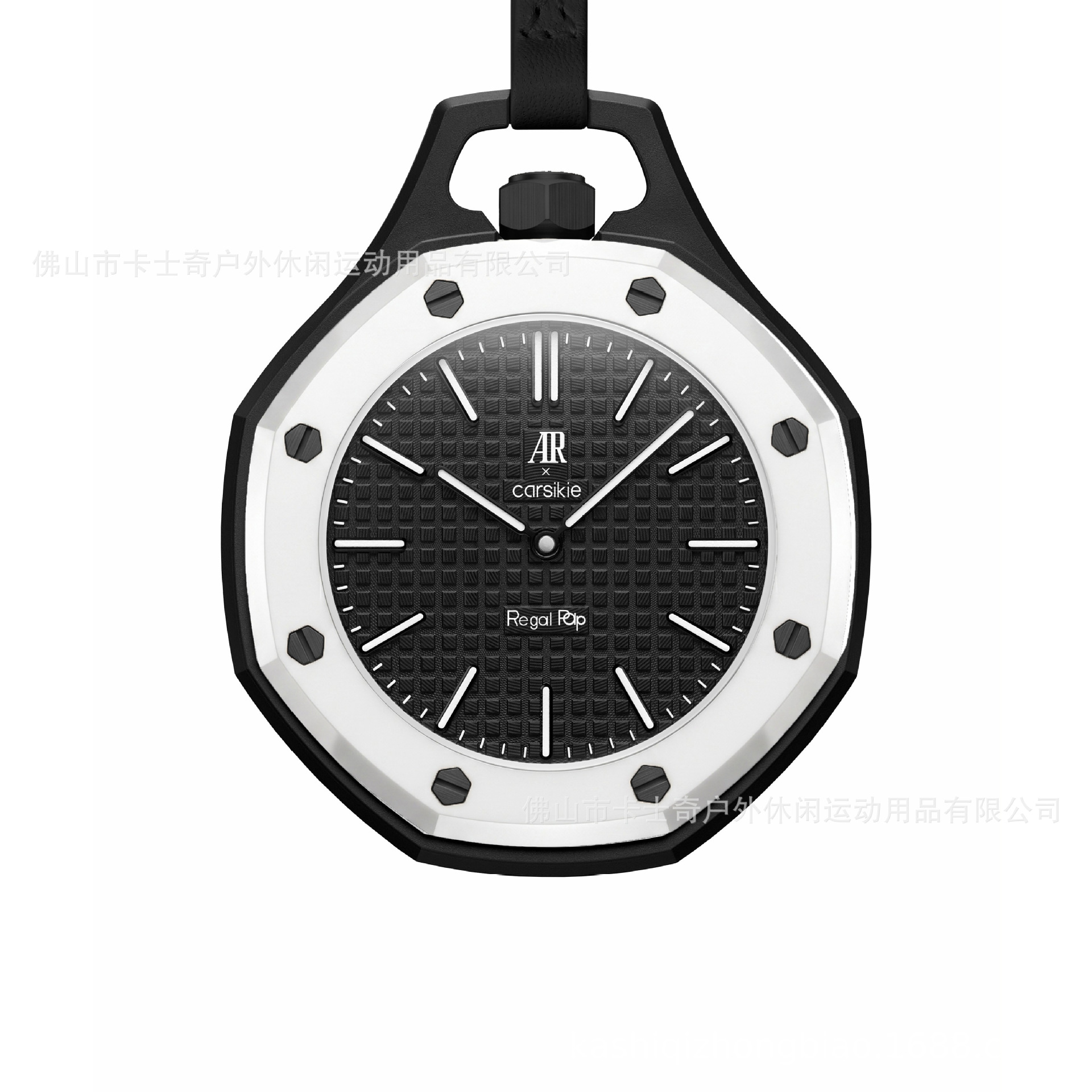 AP Cross-Border Co-Brand Reloj de bolsillo nuevo reloj de cuarzo de dopamina ligero resistente al agua de moda simple reloj unidireccional