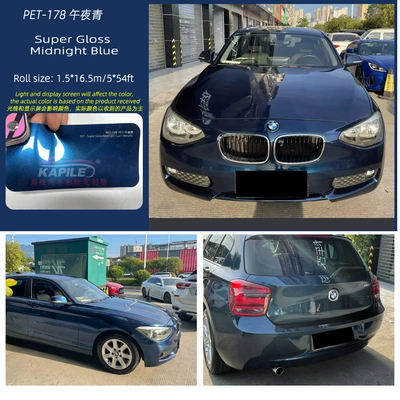 Color Changing Film | Auto Color Change Film - super-bright-metallic-midnight-blue-15217m