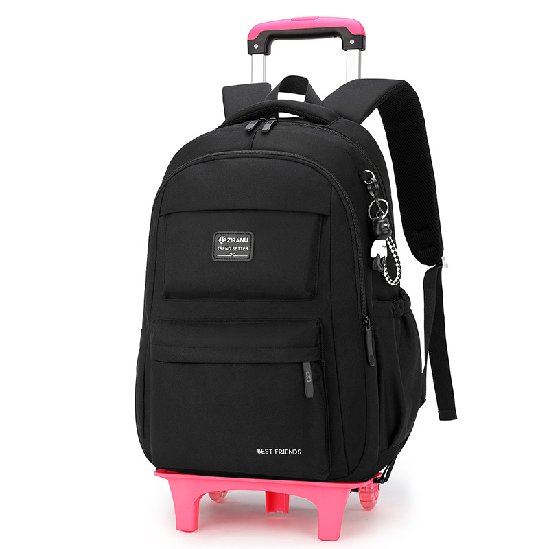 Natural Fish nuevo carro mochila primaria niñas de la Escuela de gran capacidad de descompresión protección de la columna vertebral de gran capacidad mochila entrega