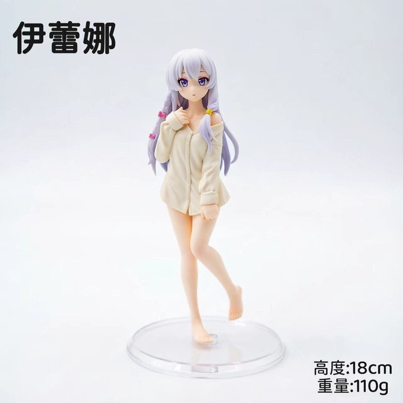 New Product Irena Home White Shirt Witch's Journey 3D Figure Model Desktop Collectible Ornament