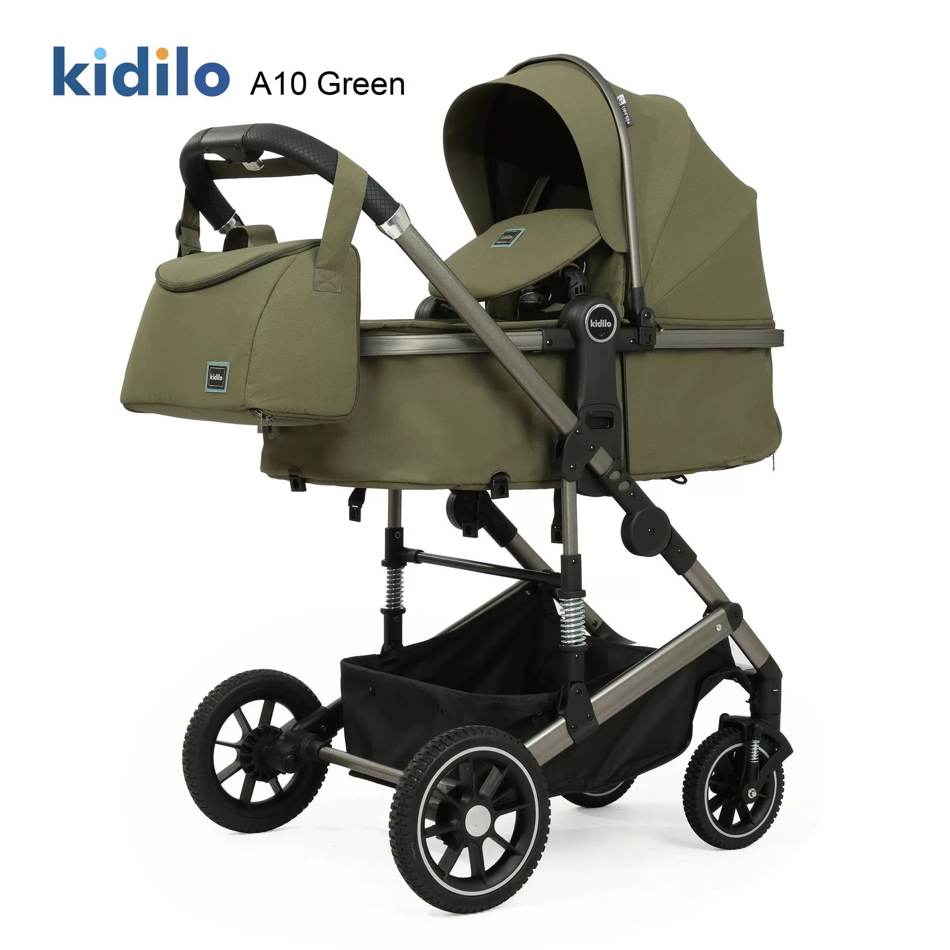 Коляска kidilo с сиденьем, складная башня, детская коляска, корзина, стул, можно сидеть и лежать