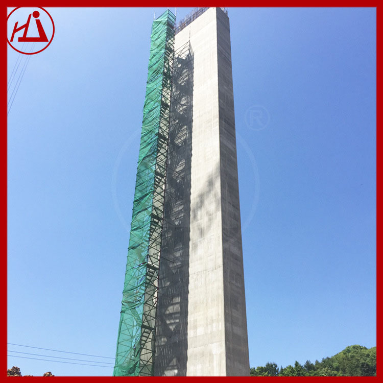 厂家批发新款香蕉式建筑施工护栏带钢跳板爬梯桥梁中铁钢管脚手架