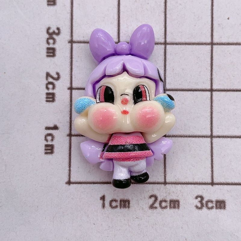 新商品の明るい顔の泣いている子供の女の子の樹脂の部品のdiyクリームのゴムの携帯の箱のコップの靴の服のアクセサリの部品|undefined