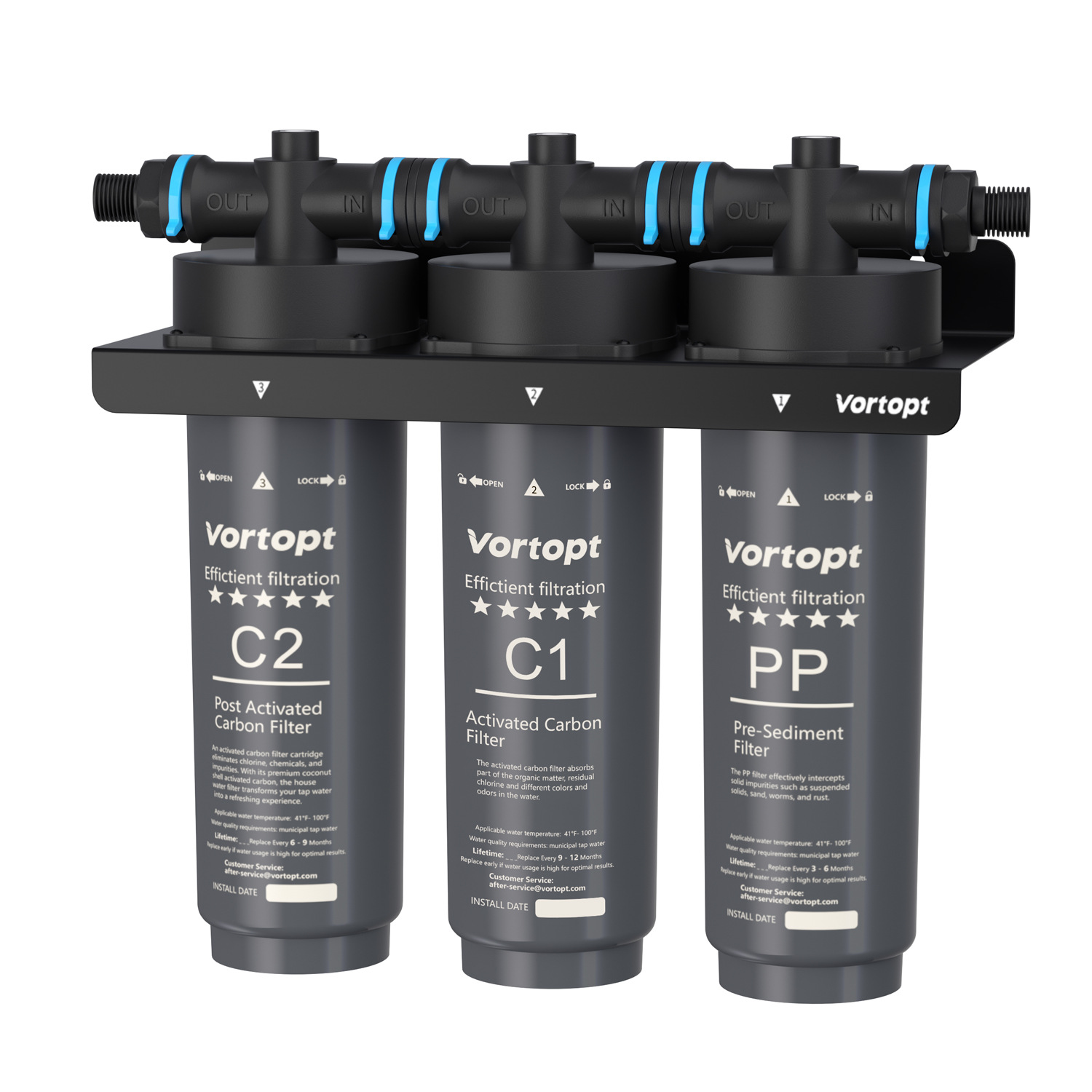 Фильтр для воды Vortopt F02-cto