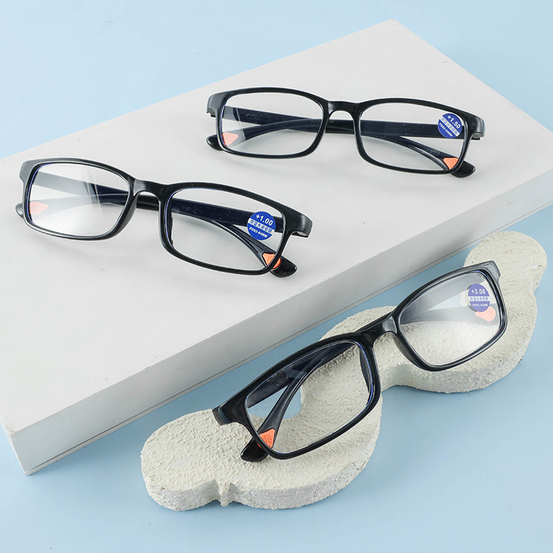 新款中老年防蓝光超轻老花镜摆摊个性舒适老光镜男女通用老年眼镜