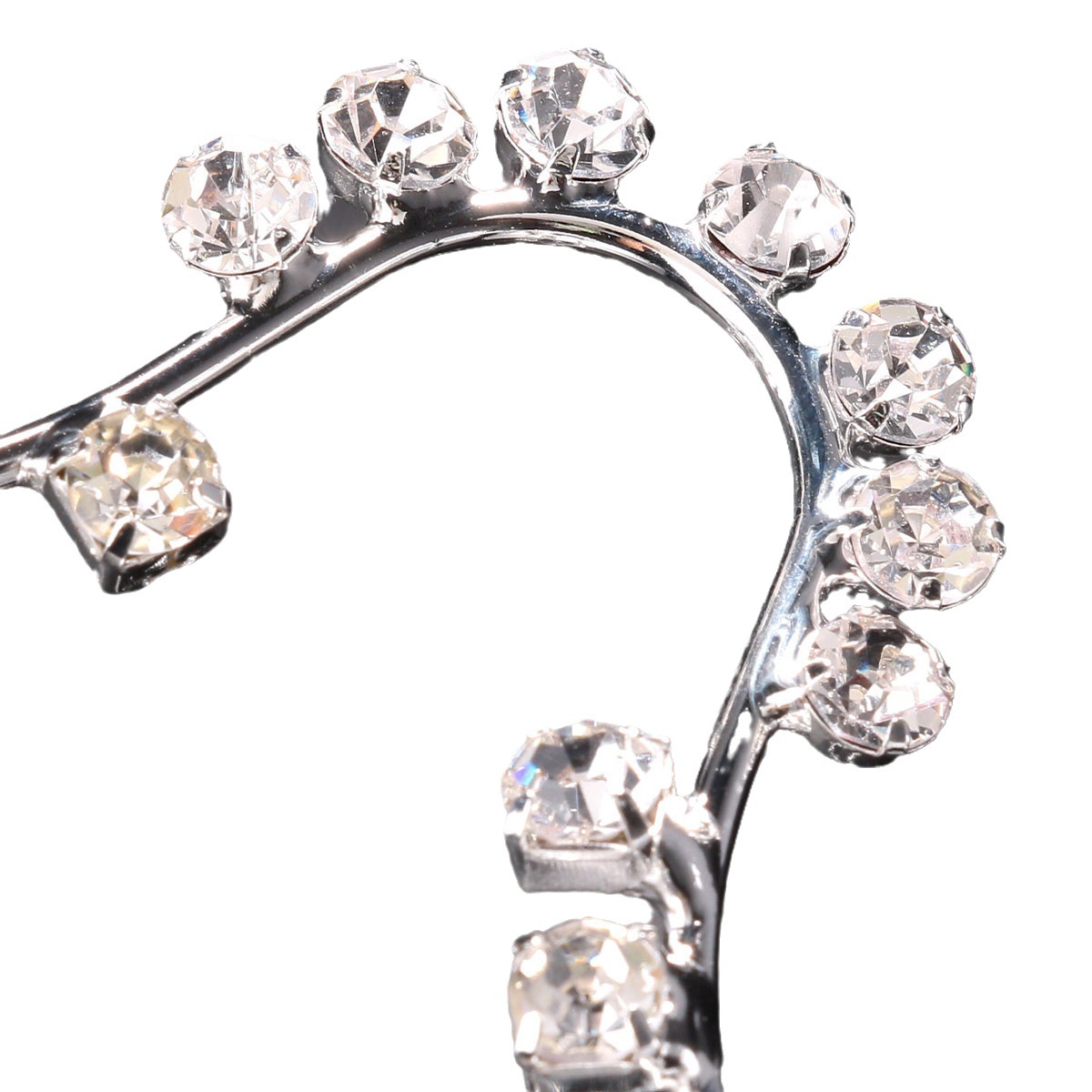 Transfronterizo nuevo rhinestone gafas Marco europeo y americano personalidad bola borla exagerada gafas marco tendencia accesorios gafas