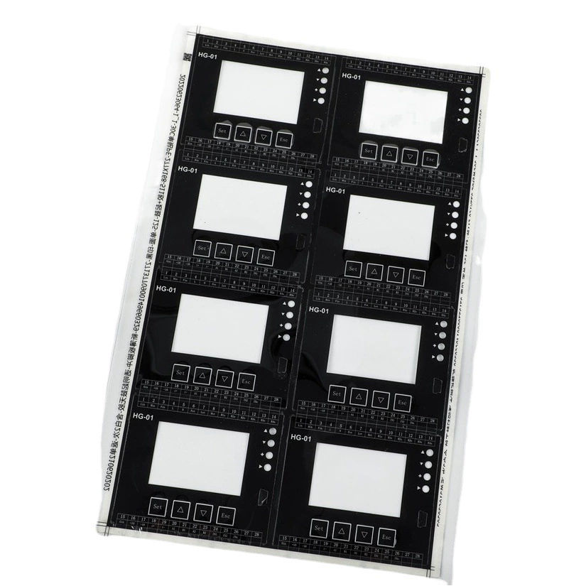 Фабричная шелкография ПВХ наклейка на поверхность ключа Антистатическая Сенсорная панель ПК Водонепроницаемая высокотемпературная устойчивая наклейка на поверхность пленки PCPET