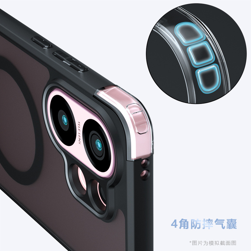 VivoS30Mini 磁気電話ケース V50Lite Qi バッグ落下防止つや消し S30Pro 電話ケースに適しています。|undefined