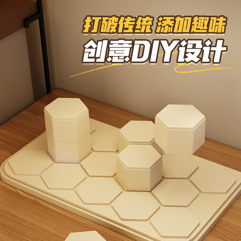 盲盒展示盒透明亚克力收纳盒手办展示柜泡泡玛特玩偶亚克力展示盒|undefined