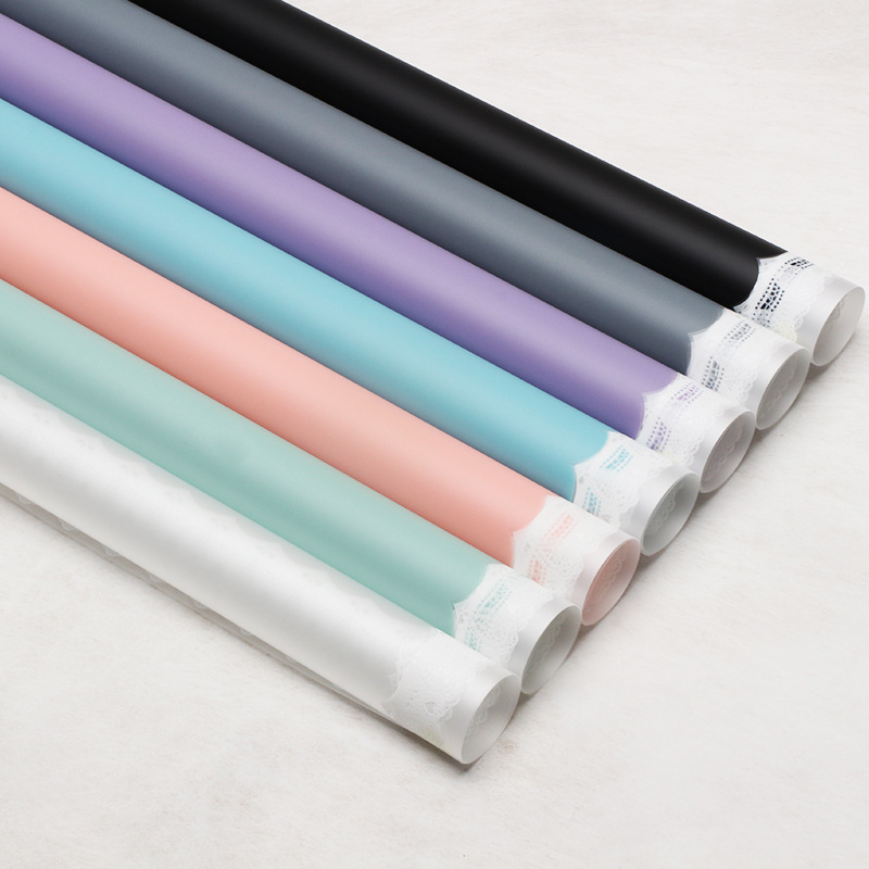 Huaxi encaje marco de papel hansu floral papel de embalaje impermeable engrosado florista material de floral al por mayor