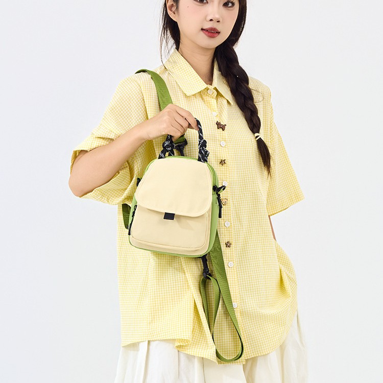 Niche, Minimalist, Lightweight Crossbody Bag for Women, Suitable for Daily Casual Outings, Multi-Compartment Handbag, Multi-Purpose Backpack