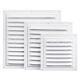 Amazon Aluminum Alloy Air Vent Metal Louver Exterior Wall Ventilation Exhaust Vent Grille Cover Air Outlet