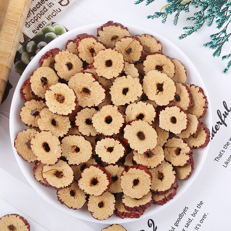Manufacturer wholesales Xinjiang dried red dates, direct supply in bulk, seedless red date rings, wash-free red date slices, Hotan dried dates