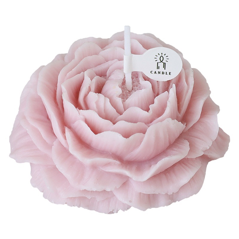 Peony flor aromaterapia vela modelado al por mayor hecho a mano día de la madre fragancia acompañante decoración de regalo vela aromaterapia de simulación