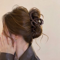 简约气质抓夹女发量大高级感发夹女后脑勺2025新款早秋鲨鱼夹头饰