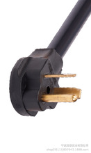 廠家直銷XN750P-A電源線插頭N7-50P二極三線插頭制造商美規認證阿