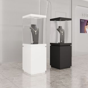Glass Cabinet Jewelry Jade Exhibition Counter Product Display Cabinet Sample Museum Cultural Relics Display Cabinet Display Cabinet