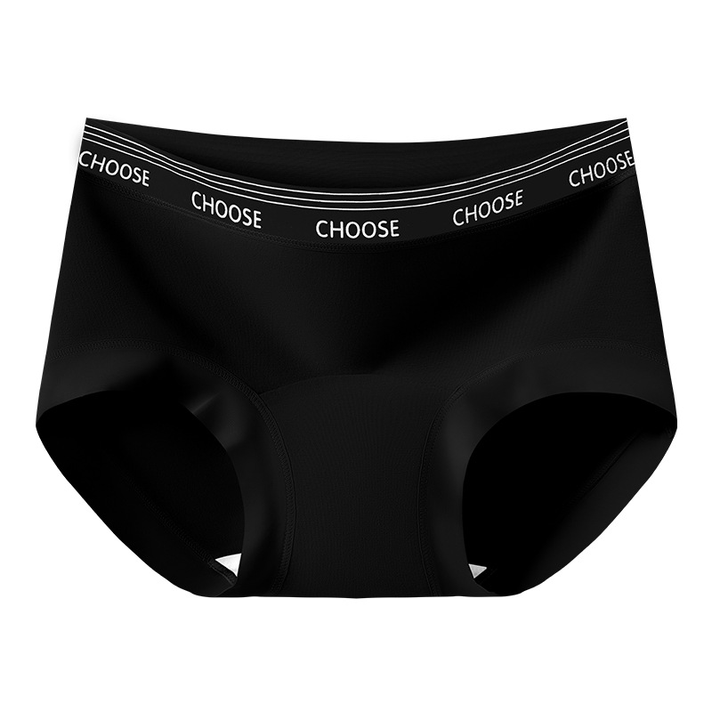 Ropa interior de algodón puro algodón antibacteriano tipo A algodón cómodo bolso de cadera deportes de color sólido pantalones triangulares femeninos son refrescantes.