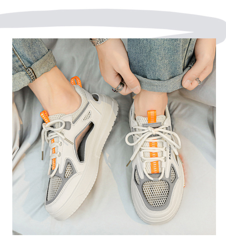 Men's Summer 2025 New Trend Casual Sports Versatile Height Increasing Breathable Shock Absorbing Non-Slip Wear-Resistant_vogvips.com