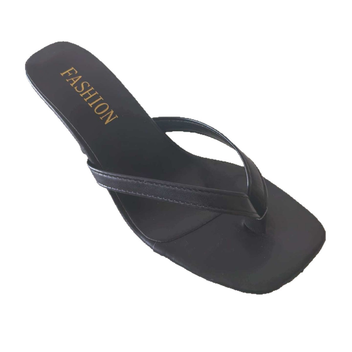 Foreign Trade Summer Sandals Women, High-heeled European And American Style Flip-flops, Mules For Outdoor Wear, Trendy_vogvips.com