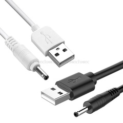 100cm USB to DC 3.5V 充電ケーブル 交換用コード 充電ケーブル
