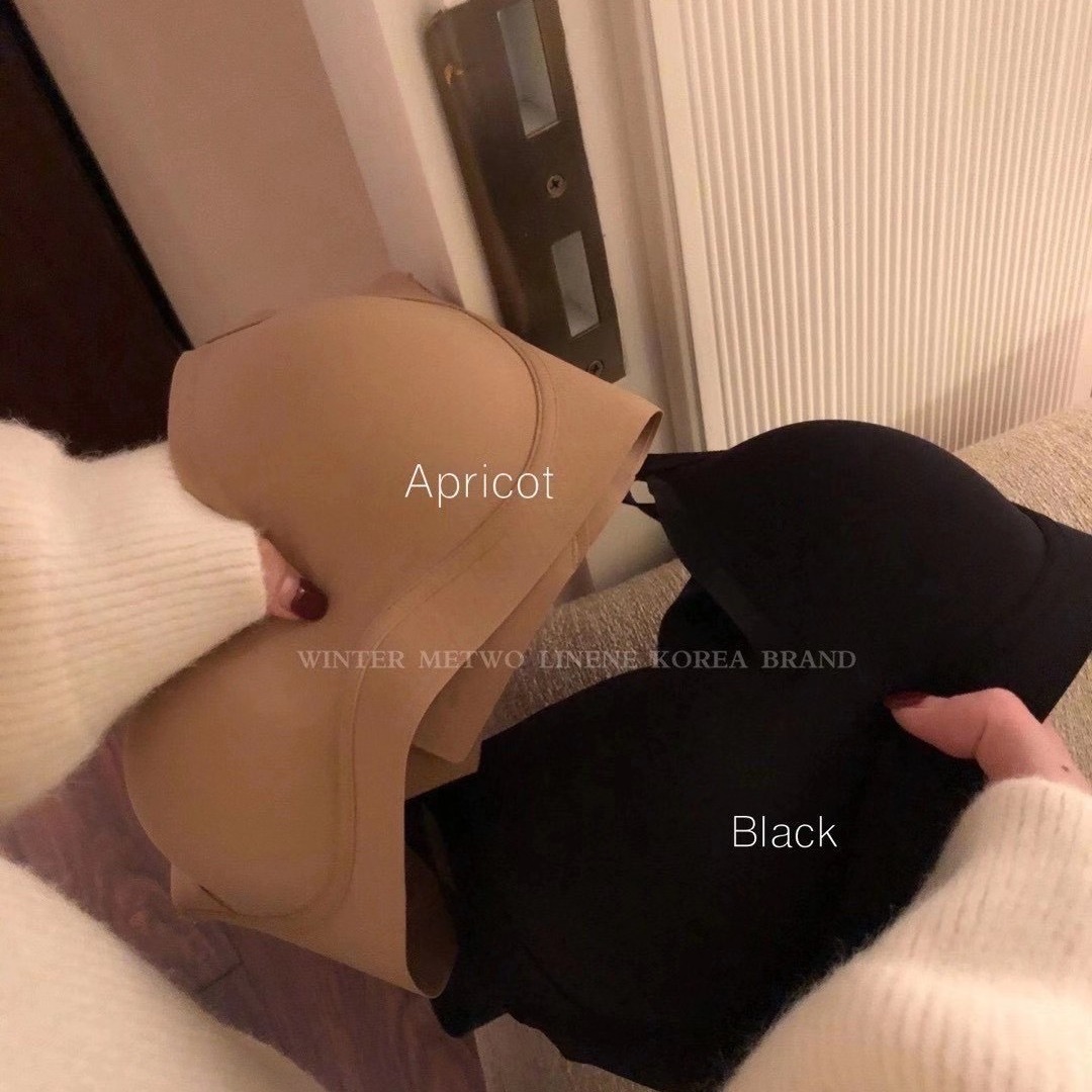 METWO 누드 느낌 라텍스 브라 노와이어 속옷 플레인 스킨 UU컵 충격방지 푸쉬업 수면 스포츠 조절형 브라