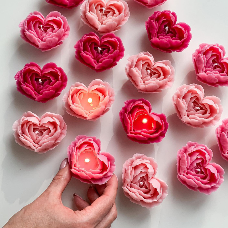 Mayorista en amor flores rosas de cera de perfume Qixi día de San Valentín regalo de cumpleaños cera modelada hecha a mano