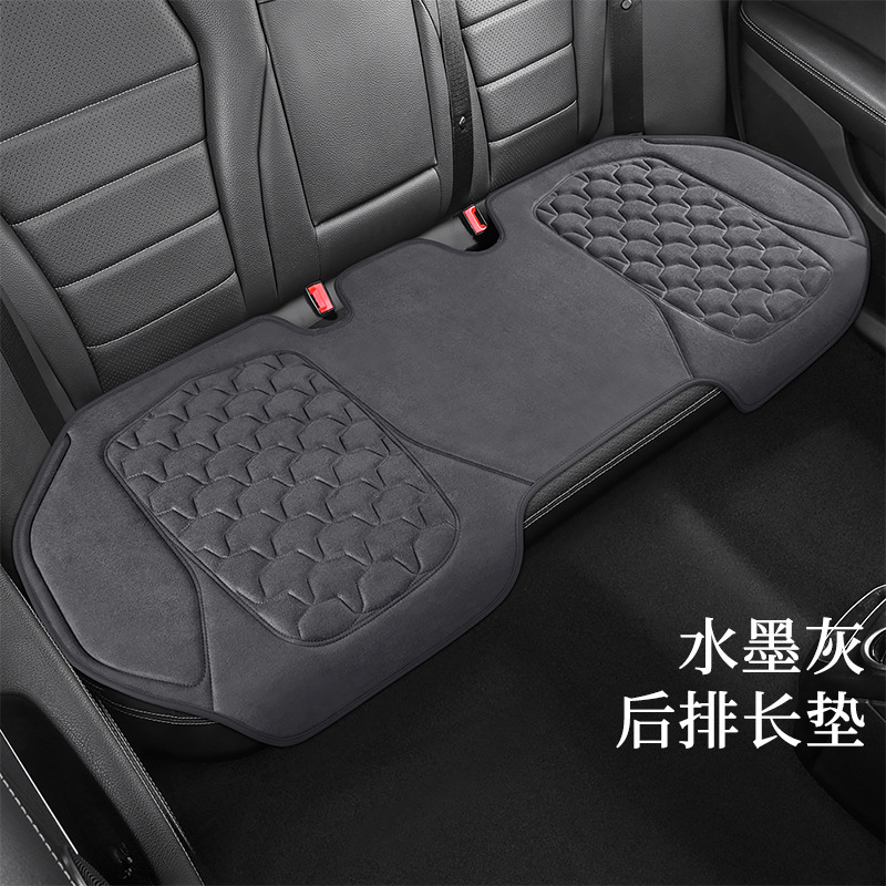 自動車のクッション冬のぬいぐるみの椅子カバーの自動車のクッションの内装とベルベットの保温三点セットのスエードのシングルシートのマット|undefined