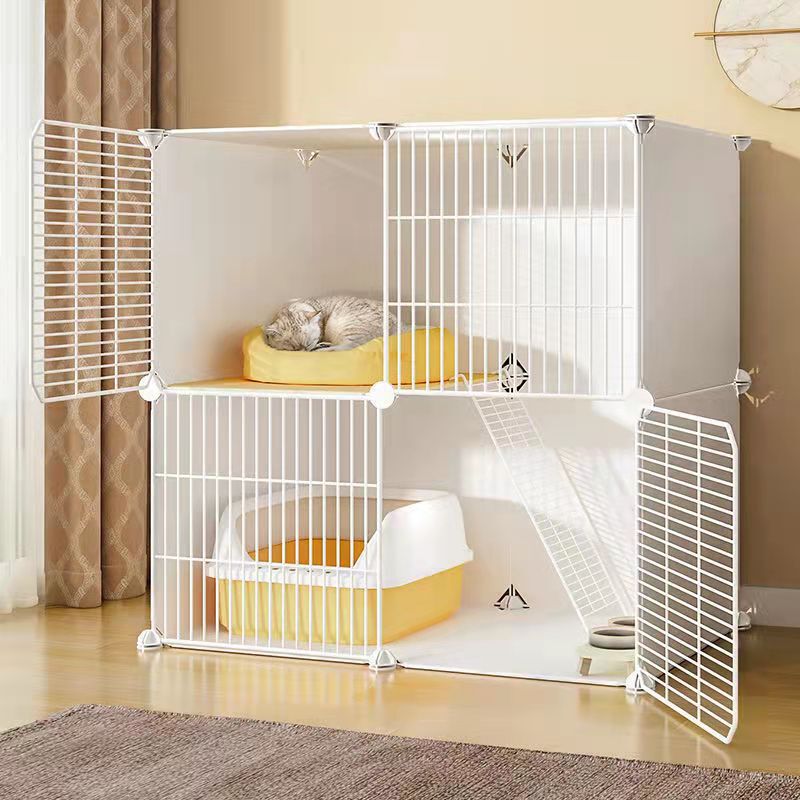 猫ケージ家庭用屋内猫キャビネット小型猫別荘超大型フリースペース70*35*35|undefined