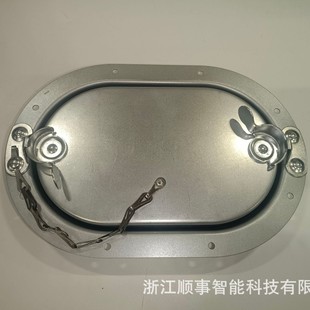 Shun factory direct supply galvanized square rounded pipe observation port
