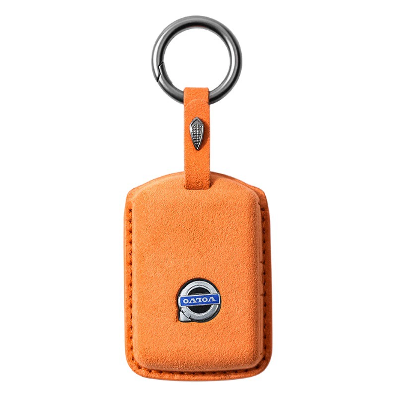 Замшевый чехол для ключей Volvo XC60 сумка XC90 оболочка кожаные автомобильные аксессуары Подвеска Пряжка S60/s90l