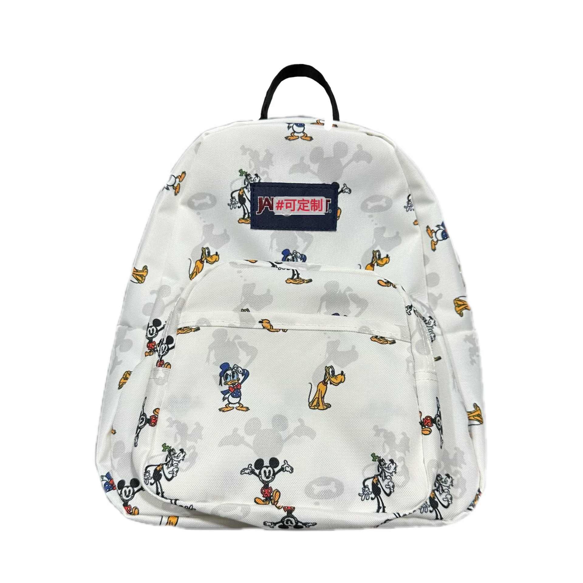 JS mini backpack backpack solid color TDH6 primary school student schoolbag simple all-match cute children's bag