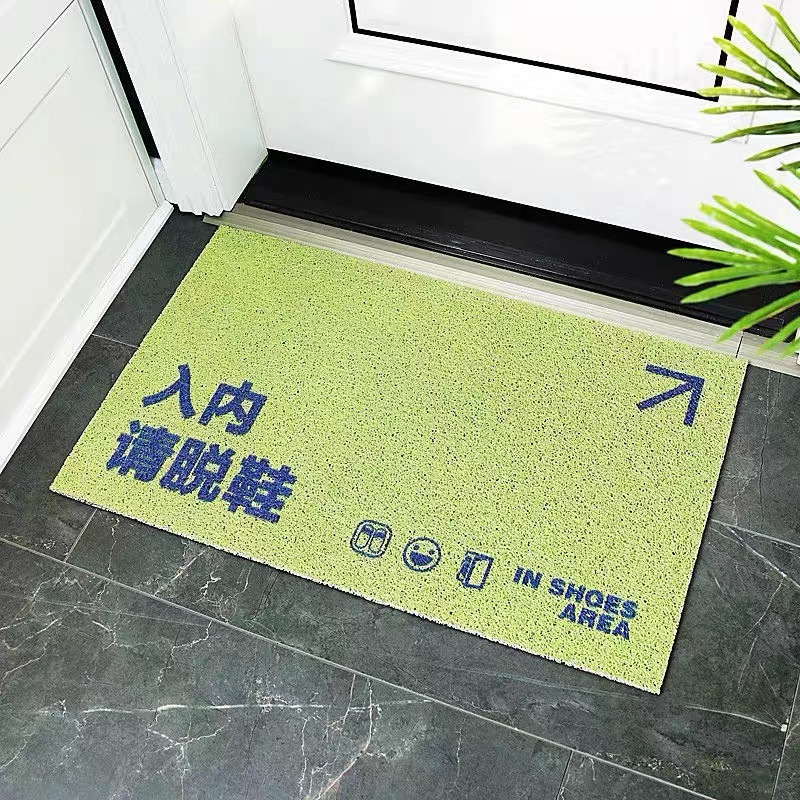 入戶門進門門口玄關門廳絲圈地毯地墊腳墊子家用防滑除塵創意ins
