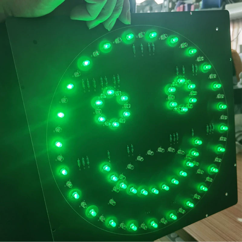 Радарный знак ограничения скорости с изображением плачущих и улыбающихся лиц (PCBA), изображения плачущих и улыбающихся лиц за превышение скорости, плачущие лица можно использовать с радарными знаками ограничения скорости.