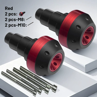 M8M10 Universal Body Anti-Fall Elektromobil üçün bamper qoruyucu yastıqlar - red-pair