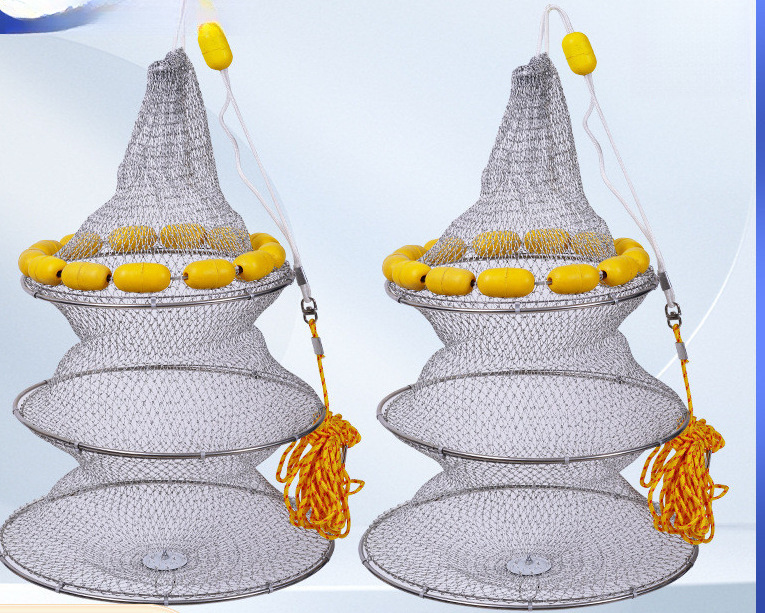 M7S多浮球不锈钢双圈海钓球拍线钢丝胶圈多浮漂球网