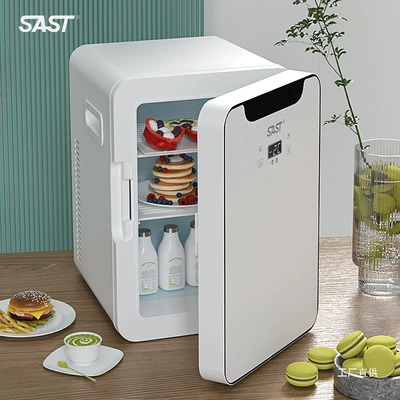 Sast8L Mini Car Home Dual-Purpose Refrigerator Home Bedroom Student Refrigeration Single Dormitory Small Refrigerator Others