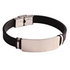 Basketball silica gel bracelet stainless steel, accessory, wholesale