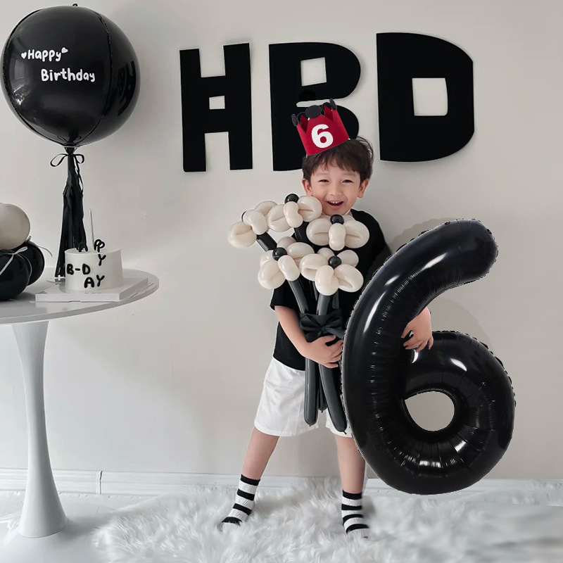 3rd Birthday Party Decorations Scene Setup For Boys And Babies Creating A Joyful Atmosphere For Photos_voghion.com