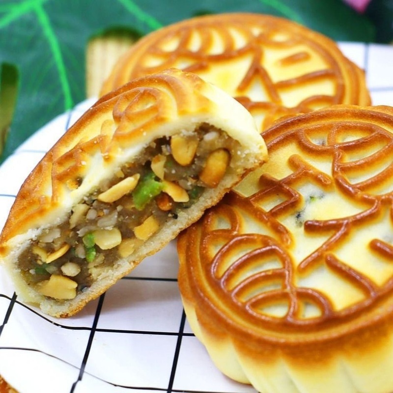 100克大广式月饼老五仁月饼老式大五仁月饼散装纯手工多口味月饼|undefined