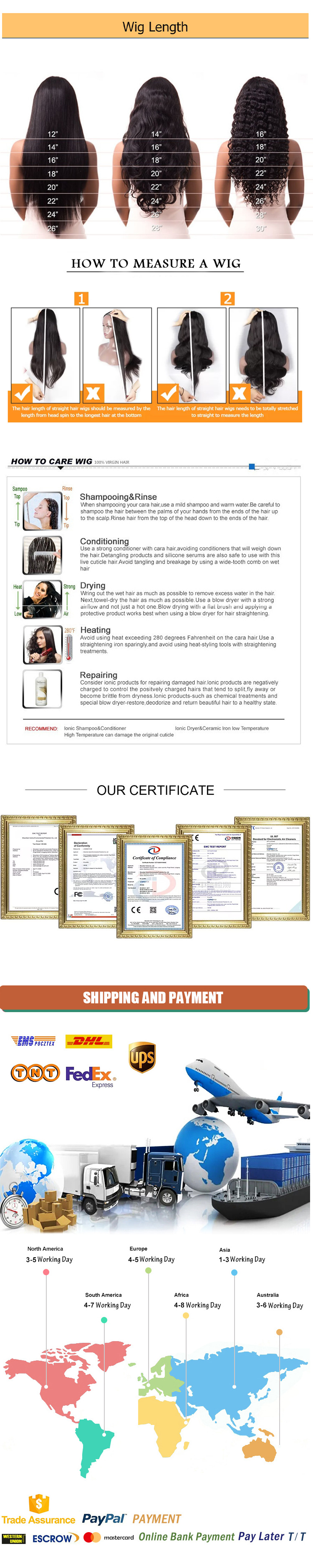 Wholesale European and American cross-border chemical fiber wigs high temperature silk bangs mechanism middle parting chestnut brown bob wigs_voghion.com